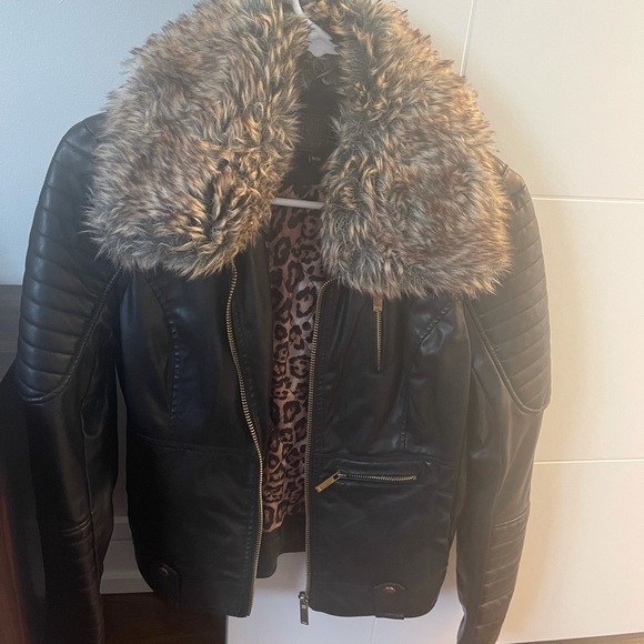 True love leatherette jacket. Size Medium. - Picture 1 of 4